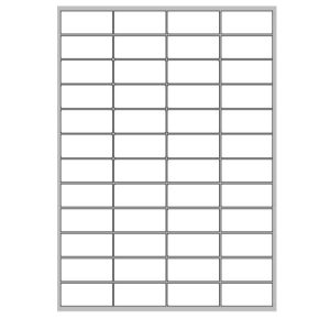 Cf4800 Etichette 52X24Mm 100Ff