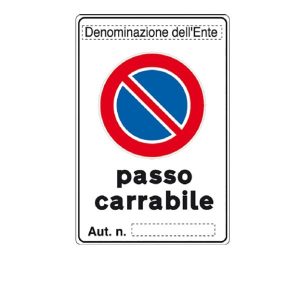 Passo Carrabile Alluminio 250X45