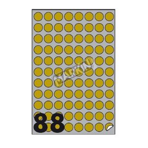 Cf8800 Etich. Dim.20 Laser Oro