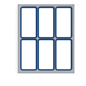 Conf.10Buste Etic Mark 56 70X37 Bor