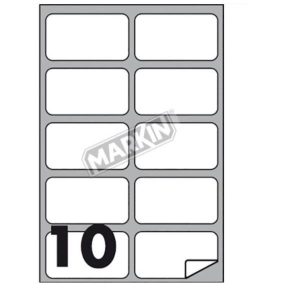 Cf1000 Etichette 10 Fgx100 -70X52Mm