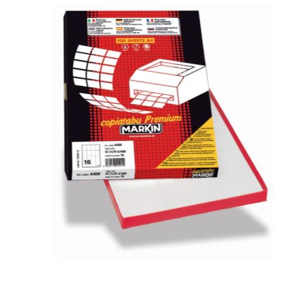 Cf100 Etichette 210X297 Blu - immagine 3