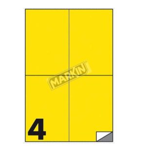 Cf400 Etichette Giallo 105X148