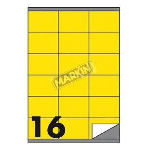 Cf1600 Etichette 105X36 Giallo