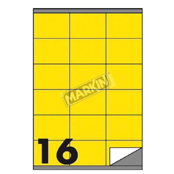 Cf1600 Etichette 105X36 Giallo - immagine 2