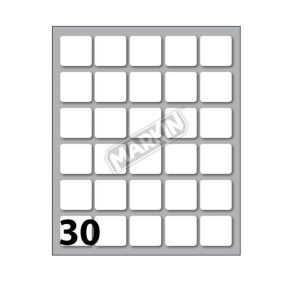 Cf25 Etichette 21X21 7500 Etichette