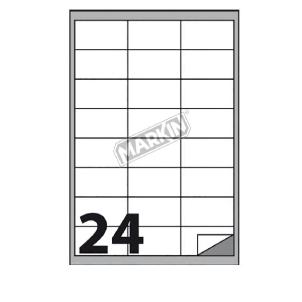 Cf2400 Etichette 24Fgx100 66X33 86 - immagine 2