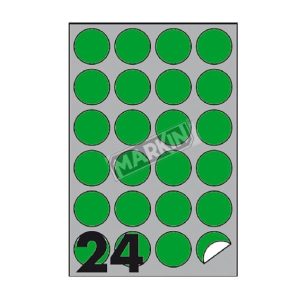 Cf2400 Etichette Dm40 Verde