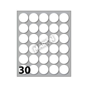 Conf. 10 Buste Etic.diam22