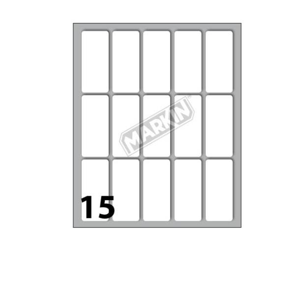 Conf. 10 Buste Etic. Markin 46X20 - immagine 2