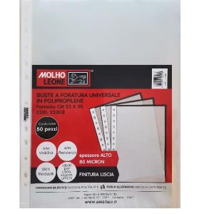 Cf50 Buste For.univ.22X30 Lis 80Mic