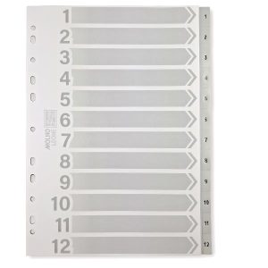 Cf24 Intercal.polip.12 Tasti Grigio