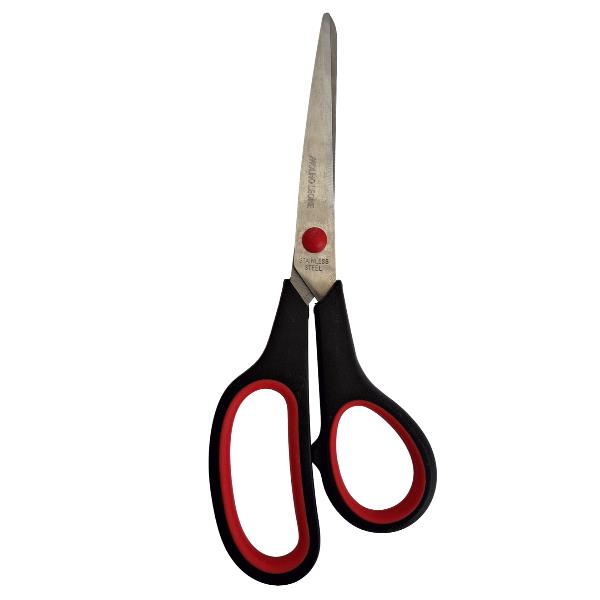 Forbice 19Cm Manico Gommato Asimme - immagine 2