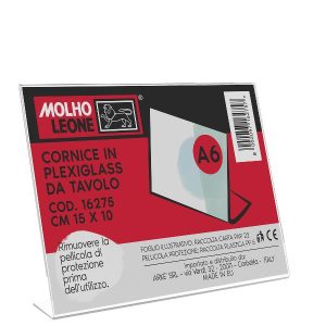 Cornice Plexiglass Da Tavolo 15X10