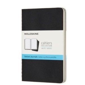 Cf3Cahier Journal Large Nero Plain