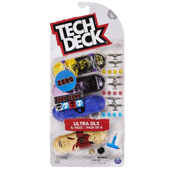Tech Deck - Dlx - 4 Skate Ass.ti - immagine 2