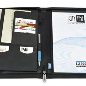 P-Blocco A4 Tessuto Cm26X34 Nero