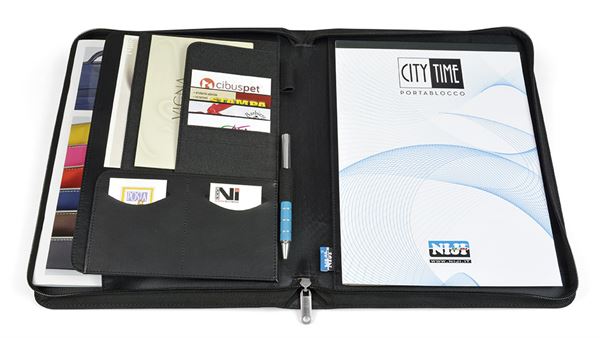 P-Blocco A4 Tessuto Cm26X34 Nero