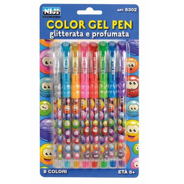 Cf8 Penne Inch. Glitter Prof. 8 Col