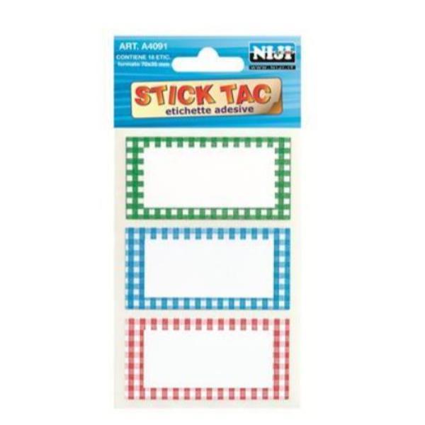 Etichette. Cm. 7X 3 5(18 Etichette) - immagine 2