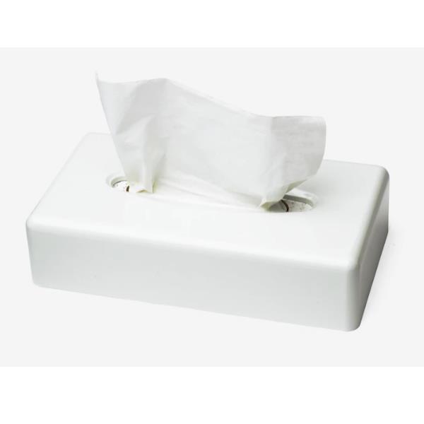 Dispenser Veline Per Il Viso Bianco - immagine 2