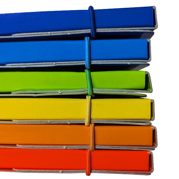 Cf6 Cart. 3 Lembi Dorso 1Cm Col Ass - immagine 4