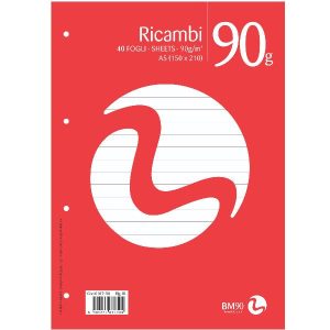 Ricambi Non Rinf. A5 90Gr R. 1 R
