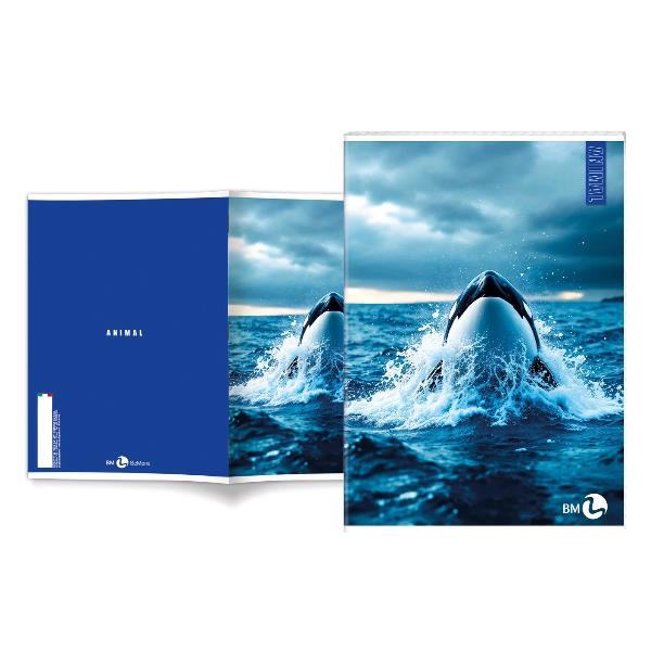 Cf 10 Quaderni Animal A4 80Gr R.a - immagine 3