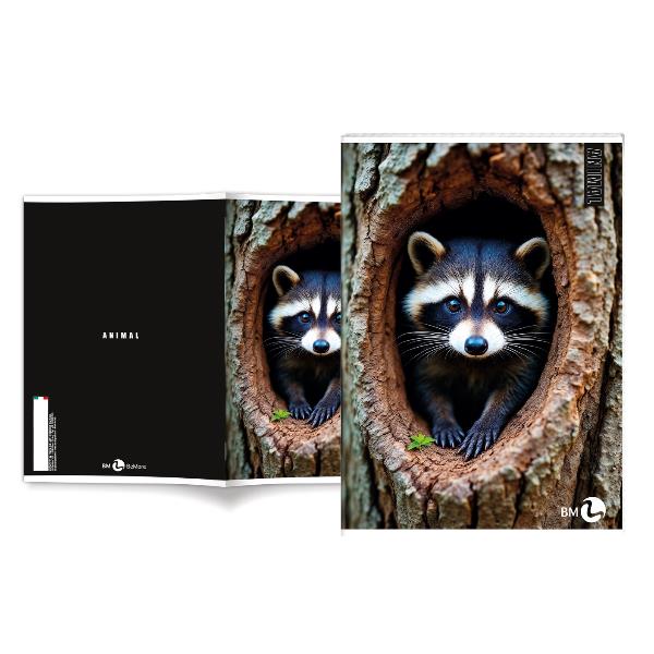 Cf 10 Quaderni Animal A4 80Gr R.a - immagine 8