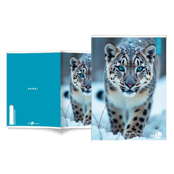 Cf 10 Quaderni Animal A4 80Gr R.a - immagine 2