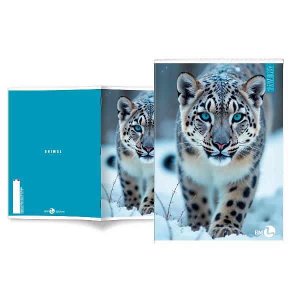 Cf 10 Quaderni Animal A4 80Gr R.10F - immagine 8