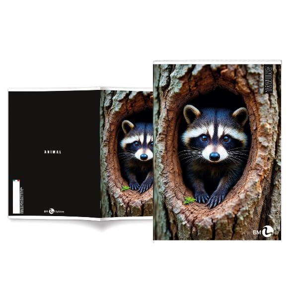 Cf 10 Quaderni Animal A4 80Gr R.c - immagine 7