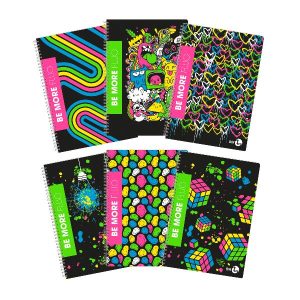 Cf5 Quad. Spiral. Fluo A4 80Gr R.1R