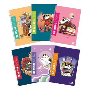 Cf5 Quad Spiral. Meow A4 80Gr R.5Mm