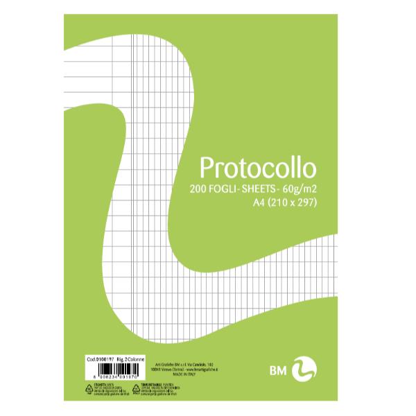 Risma 200Ff Protoc.a4 60G 2 Colonne - immagine 2