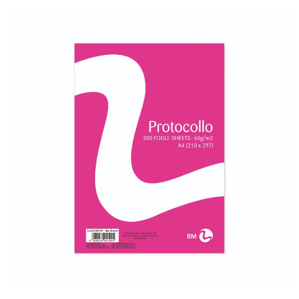 Risma Ff200 Protoc.a4 60Gr Bianco - immagine 2
