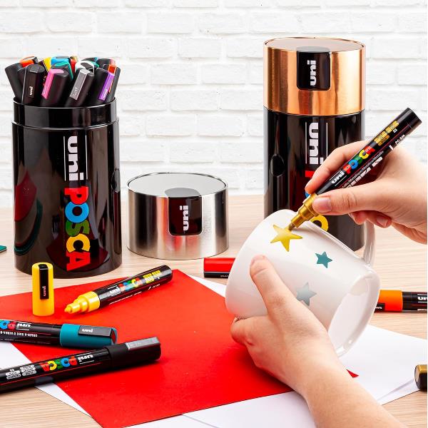 Ast18 Posca Gift Box Giallo - immagine 3