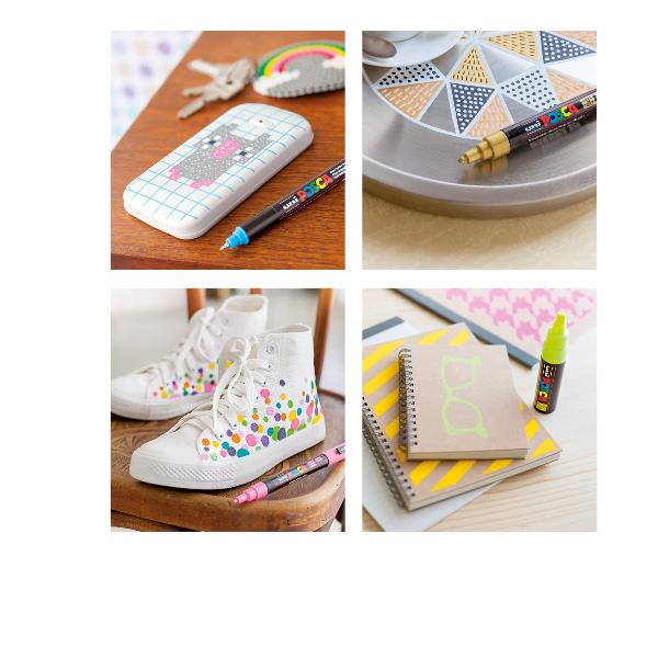 Cf6 Posca Medio Blu - immagine 3