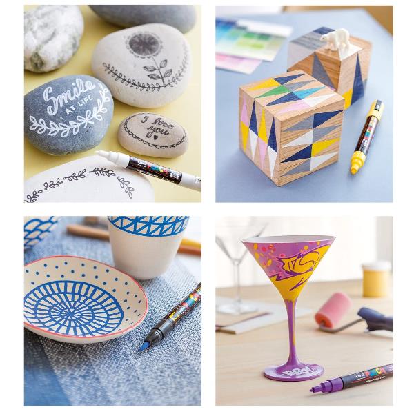 Cf6 Posca Medio Blu - immagine 4