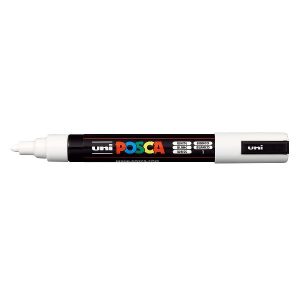 Cf6 Posca Medio Bianco