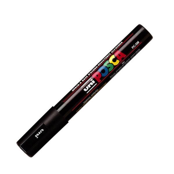 Cf6 Posca Medio Nero - immagine 2