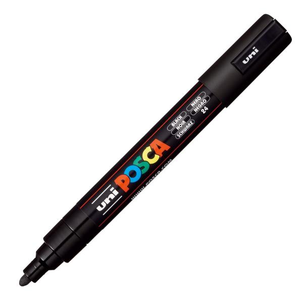 Cf6 Posca Medio Nero - immagine 3