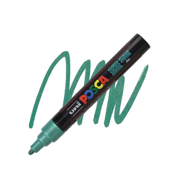 Cf6 Posca Medio Verde Metal - immagine 3
