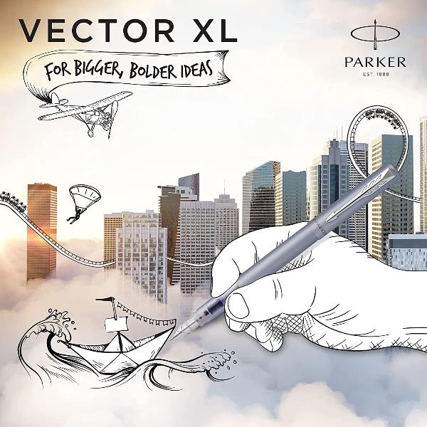 Vector Xl Argento Blu Stilo M - immagine 4