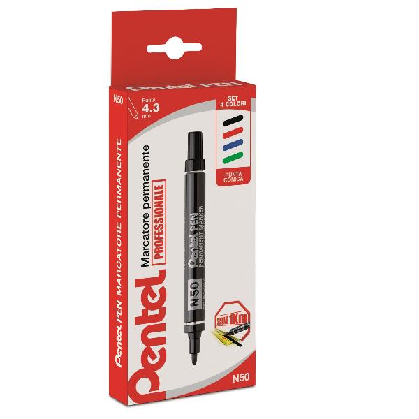 Cf4Marcat N50 N/B/R/V Punta Tonda - immagine 2