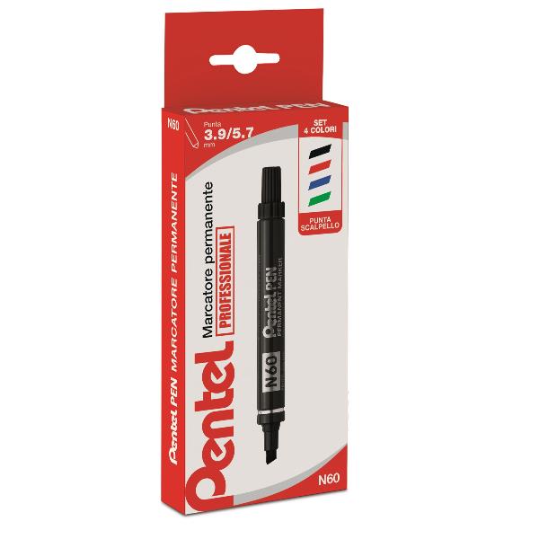 Cf4Marcat N60 N/B/R/V Punta Tonda - immagine 2