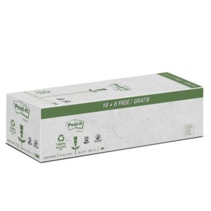 Cf18+6 Post-It Ricicl/Canary/76X76