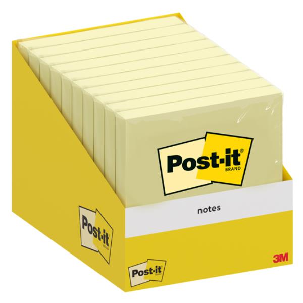 Cf10 Post-It/Canary/76X76/100Ff - immagine 2