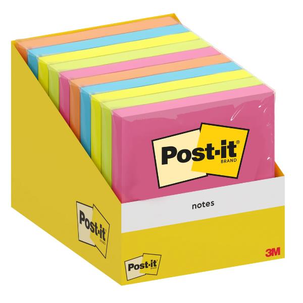 Cf10 Post-It/Assortiti/76X76/100 Ff - immagine 2