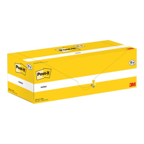 Cf18+6 Post-It/Canary/127X76/100 Ff - immagine 3